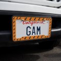 Rooster Of Awesomeness Chicken License Plate Tag Frame