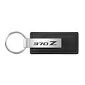 Nissan 370z Black Leather Key Chain