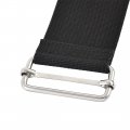 Uxcell Nylon Household Travel Adjustable Suitcase Luggage Strap Belt Buckle 2 5m Length Black