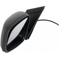 Driver Side Door Mirror For Dodge Grand Caravan 2008 2009 2010 Power Heated Textured Black 5113331ab Ch1320291 