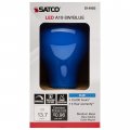 Satco S14985 8 Watt A19 Led Color Light Bulb Ceramic Blue
