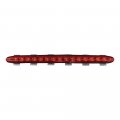 After Market Boot Trunk Lid Red Led 3rd Third Brake Light Stop Lamp Compatible With Mercedes-benz 2003-2009 W209 C209 Clk-class