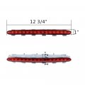 After Market Boot Trunk Lid Red Led 3rd Third Brake Light Stop Lamp Compatible With Mercedes-benz 2003-2009 W209 C209 Clk-class