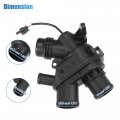 X Autohaux No Lr117568 Aj813986 Thermostat Housing Assembly With Sensor Harness For Land Rover Lr4 Range Velar Sport Jaguar Xf