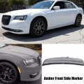 Clear Lens Amber Led Front Side Marker Light Kits For 2015 2016 2017 2018 2019 2020 Chrysler 300 Driver Markers Lamps Turn