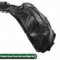 G-plus Front Left Driver Right Passenger Side Fender Liner 2pcs Compatible With 2015-2021 Murano 638409uf0a-pfm Ni1249155