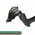 G-plus Front Left Driver Right Passenger Side Fender Liner 2pcs Compatible With 2015-2021 Murano 638409uf0a-pfm Ni1249155