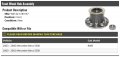 Front Wheel Hub Assembly Compatible With 2000-2006 Mercedes-benz S500 Rwd