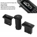 Fydun 3pcs Set Audio Volume Control Knob Button Adjust For Benz C-class W204 2007-2009 Glk-class X204 2008-2012 Piano Black