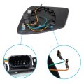 4 Pin Passenger Right Side Mirror Glass For Bmw 5 6 7 Series 2009 2022 Replaces 51167228612 51167186590 Heated Convex 