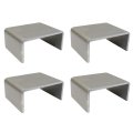 Boxer Heavy Duty Weld On Steel Stake Pocket Anchors For Flatbed Trailers And Trucks 2x4 Bracket 4 Pack 
