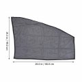 Wakauto Car Sunshade Curtains 2 Pcs Shade Window Shades For Semi Sheer Sun Protection Simple Side Guard