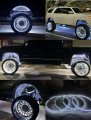 4pcs 15 5 Pure White Flashing Led Illuminated Wheel Rim Light Kit Cold Ip68 Waterproof Strobe Tires Light Up For Truck Car