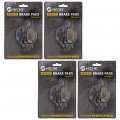 Niche Brake Pad Set For Suzuki Rm85 Rm85l Rm80 Drz125l Drz125 Kawasaki Klx125l Front Organic 4 Pack