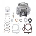 52 4mm Complete Cylinder Head 66mm Valves With Pistons And Gaskets Replacement For 4 Stroke Chinese Taotao 110cc Engine Atv Go 