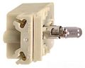 9001km1 Pilot Light Module Indicator White Clear Polycarbonate Lens Incandescent 1 Watt