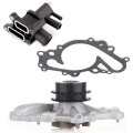 Thermostat Housing And Water Pump 2001006 For Chrysler Sebring 2 7l 2001-2006 Dodge Stratus 2 Replaces 120419t Housing And 