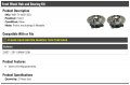 Front Wheel Hub And Bearing Kit 2 Piece Compatible With 2007-2011 Bmw 328i Excluding Xi Models