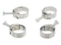 1973979 Corvette Air Pump To Tube Clamp Set Of 4 1 1 16 