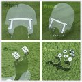 Tcmt 39mm Forks Windscreen Shield Fits For Harley-davidson Dyna Low Rider Super Glide Wide Fat Bob Street Sportster Iron 883 Xl