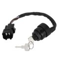 Ignition Key Switch For Kawasaki Mule Pro Fx Fxt Fxr Dx Dxt Teryx Krx 1000 2017-2023 27005-0643 27005-0644 