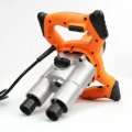 Kinhall Electric Concrete Mixer 1800w Portable Cement Plaster Grout Coated Thin Mortar Bit Mixing Tool Adjustable Handheld