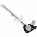 Ocpty Rear Passenger Side Power Window Regulator W Motor Compatible With 2016-2021 For Honda Civic