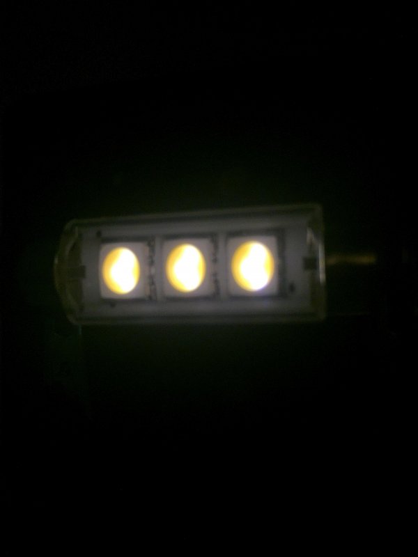 2 Pcs Marine Auto Rv Trailer Bus Vehicle Led Bulb Festoon Type Warm White Light