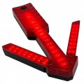Foxfire Led Traffic Warning Arrow 4 Flash Patterns Visible 3 A Mile For Firefighters First Responders Construction Zones Easy 