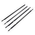 Car Door Belt Moldings Weatherstrip Set Rubber Window Seal Replacement For Xb 2008 To 2015 Prevent Water And Dust Intrusion