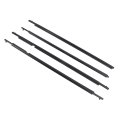 Car Door Belt Moldings Weatherstrip Set Rubber Window Seal Replacement For Xb 2008 To 2015 Prevent Water And Dust Intrusion