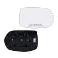 Passenger Right Side Mirror Glass Assembly With Plastic Back Plate Heated Compatible Honda 2012-2016 Crv 2016-2020 Hrv