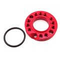 Tc-motor Cnc Aluminum Red 28mm Carburetor Inlet Intake Adjuster Spinner Plate Adadpter For 110cc 125cc Pit Dirt Bike Monkey Dax