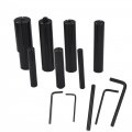 Gxywady 1 4-1-1 4 Inch Expandable Arbor For Lathe Milling 8 Pieces
