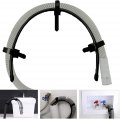 Universal Flexible Laundry Tub Washing Machine Discharge Hose Clip Holder For Keeping End Stayed In Drainage Area No