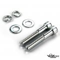 Httmt Hbs011-bk- Smooth Black Straight 2 Rise 1 25mm Mount Handlebar Risers Compatible With Most Motorcycle