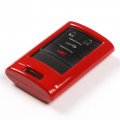 Aotumcer Key Fob Cover For Corvette C7 Remote Shell Case C6 Abs Soft Silicone Smart Sport Red