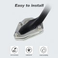 Motorcycle Kickstand Side Stand Extension Plate Pad For R1100rt 1995 2001 R1150r 2000 2006 R850r 1997 Cnc Machined Aluminum
