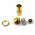 12pcs Brass Tire Deflators Kit Adjustable Automatic Tyre Deflator 0-60psi