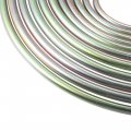 X Autohaux 3 8 Car Brake Line Tubing 25ft Coil For Hydraulic Braking Systems And Transmission System Copper Tone