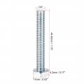 Uxcell Hex Head Screw Bolts Carbon Steel 1 4 -20x1-3 Fastener Grade 5 Unc 10pcs