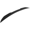Psm Style Rear Trunk Spoiler Wing Carbon Fiber Fits For 2004-2010 Bmw 5-series M5 E60 Sedan Glossy Black Lip