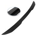 Psm Style Rear Trunk Spoiler Wing Carbon Fiber Fits For 2004-2010 Bmw 5-series M5 E60 Sedan Glossy Black Lip