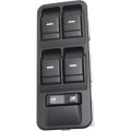 Power Window Switch For Land Rover Lr3 2005 2009 And Range Sport 2006 Front Driver Side Black Yud501570pvj Yud501110pvj 