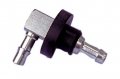 Push In Tank Fitting With Grommet 1 4 Line 90 Degree Gas Elbow Fuel Air Water Oil Gas 