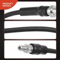 A-premium Rear Driver Or Passenger Brake Hydraulic Hose Compatible With Select Bmw Models F25 X3 2011-2017 F26 X4 2015-2018