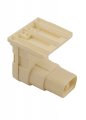 Leviton 13550-nw Thermoplastic Medium Fluorescent Lampholder For T-8 And T-12 Lamps Recessed Double Contact Pedestal Type With 