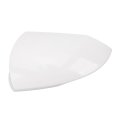 Car Rearview Mirror Covers Side Cover Cap Unpainted White Wing Weather Replacement For 2021 To 2023 Left