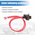 X Autohaux 2pcs Fuel Pump Connector Multipurpose Pigtail Harness Pt2183 88988963 For Lly Lbz Llm 6 6l Chevrolet Gmc Cadillac
