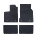 Floor Mats Carpet For Ct200h 2011 2017 4 Piece Set Front And Rear Interior Black Velour Plastic Direct Replacement 